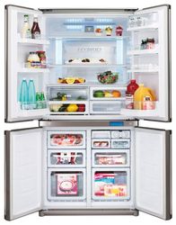 Ремонт и обслуживание холодильников SHARP SJ-F80SPBK