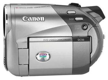 Ремонт видеокамеры Canon DC50